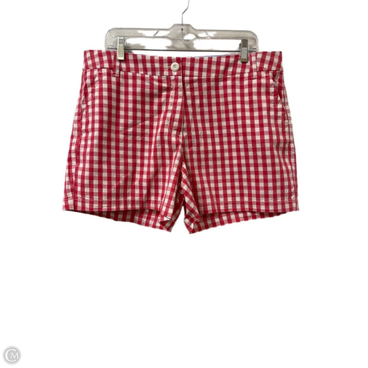 Shorts By Crown And Ivy In Checkered Pattern, Size: 14