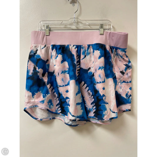 Athletic Shorts By Tek Gear In Multi-colored, Size: 1x