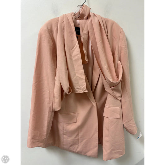 Blazer By Eloquii In Peach, Size: 2x