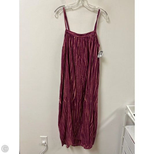 Dress Casual Maxi By A New Day In Purple, Size: L