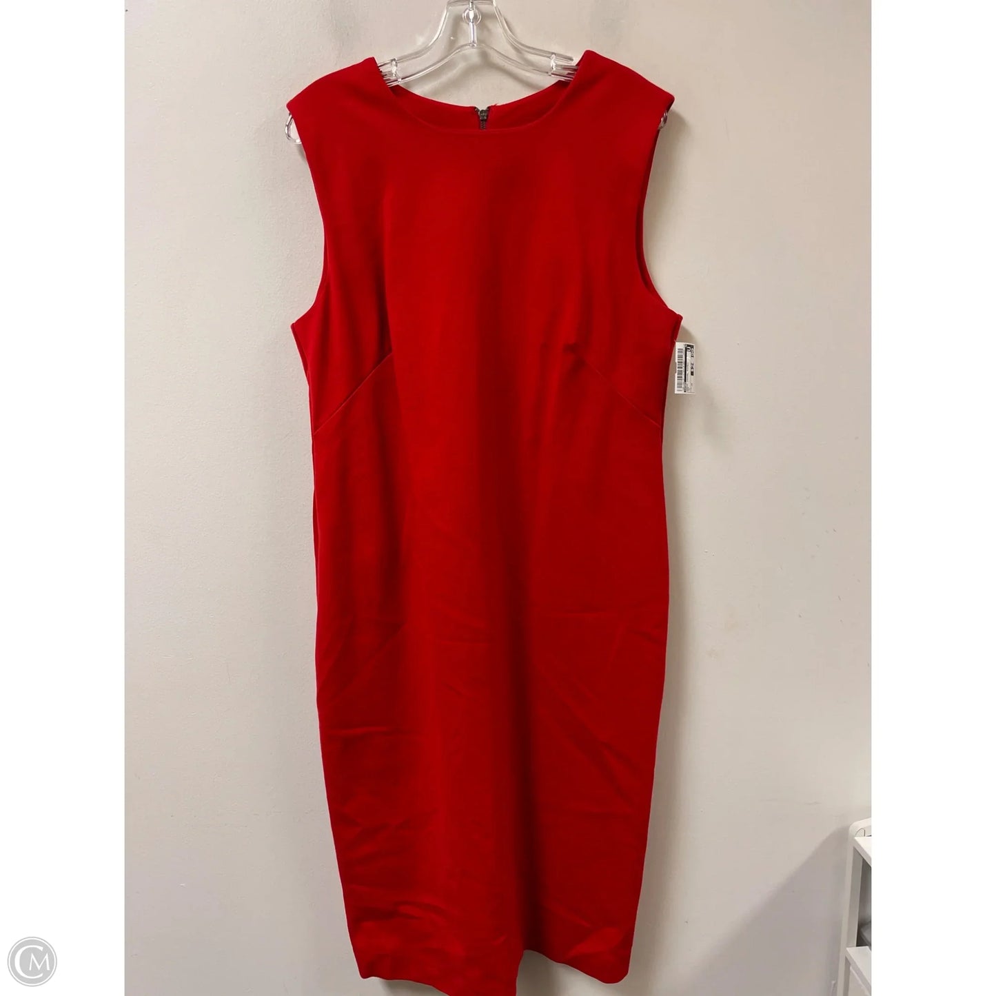 Dress Casual Midi By Spanx In Red, Size: 1x