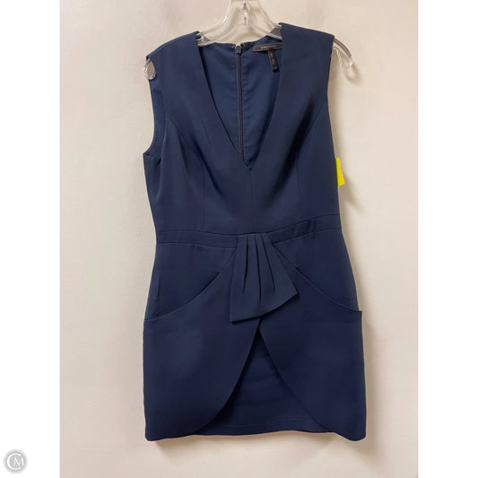 Dress Party Midi By Bcbgmaxazria In Navy, Size: L