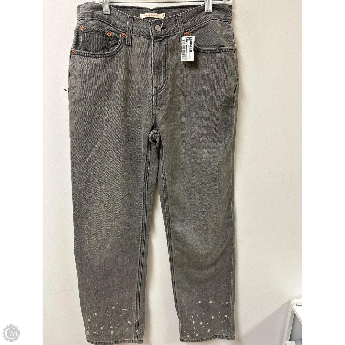 Jeans Straight By Levis In Grey, Size: 6