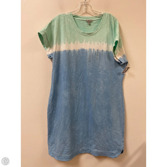 Dress Casual Midi By Talbots In Green, Size: Xl