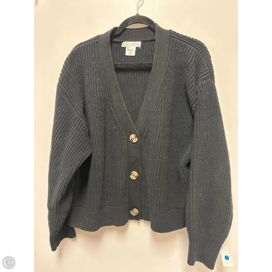 Sweater Cardigan By Clothes Mentor In Black, Size: Xl