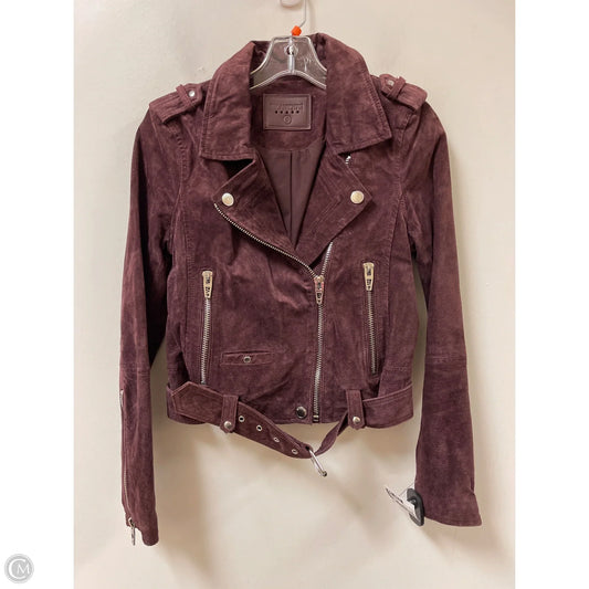 Jacket Leather By Blanknyc In Red, Size: S