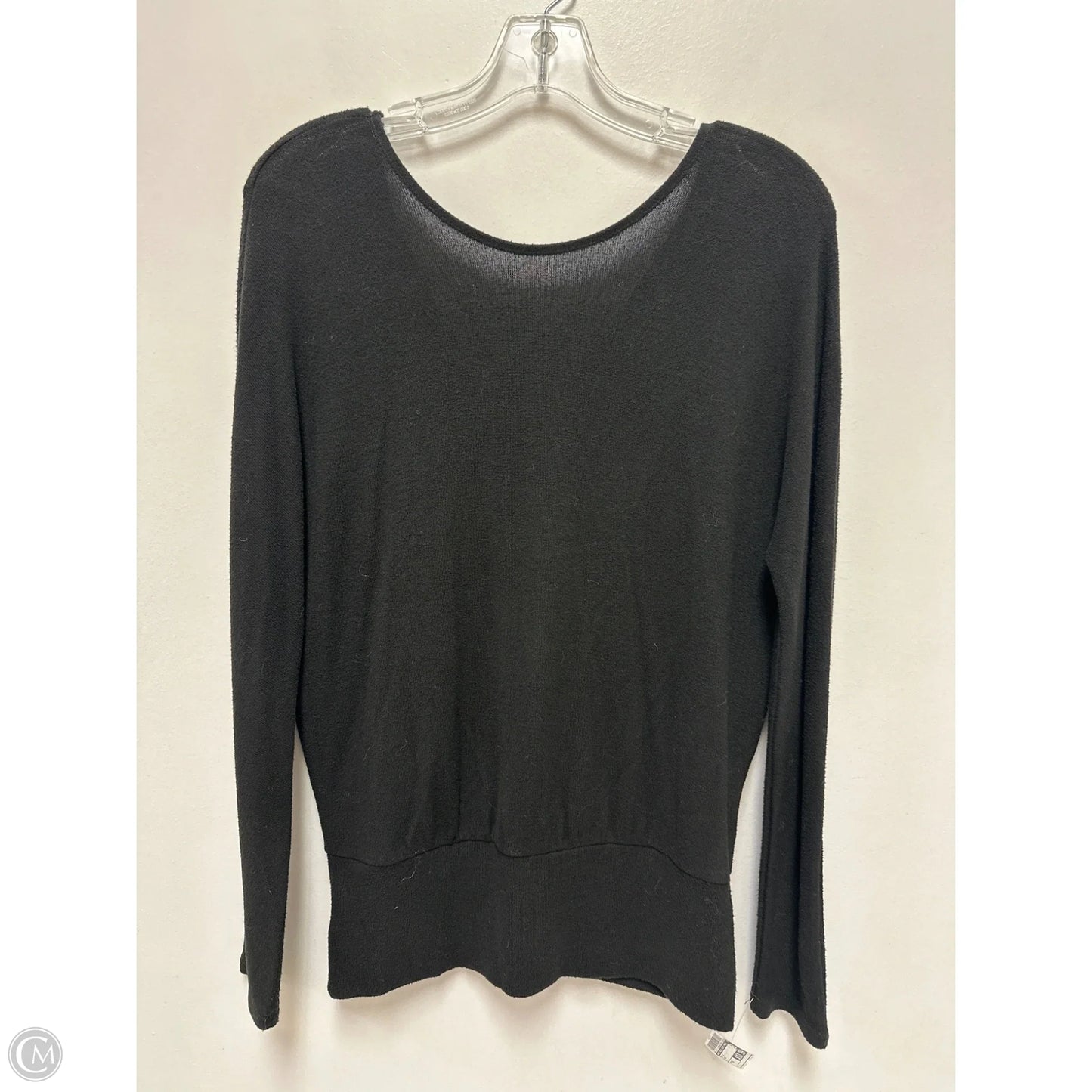 Top Long Sleeve By White House Black Market In Black, Size: Xs