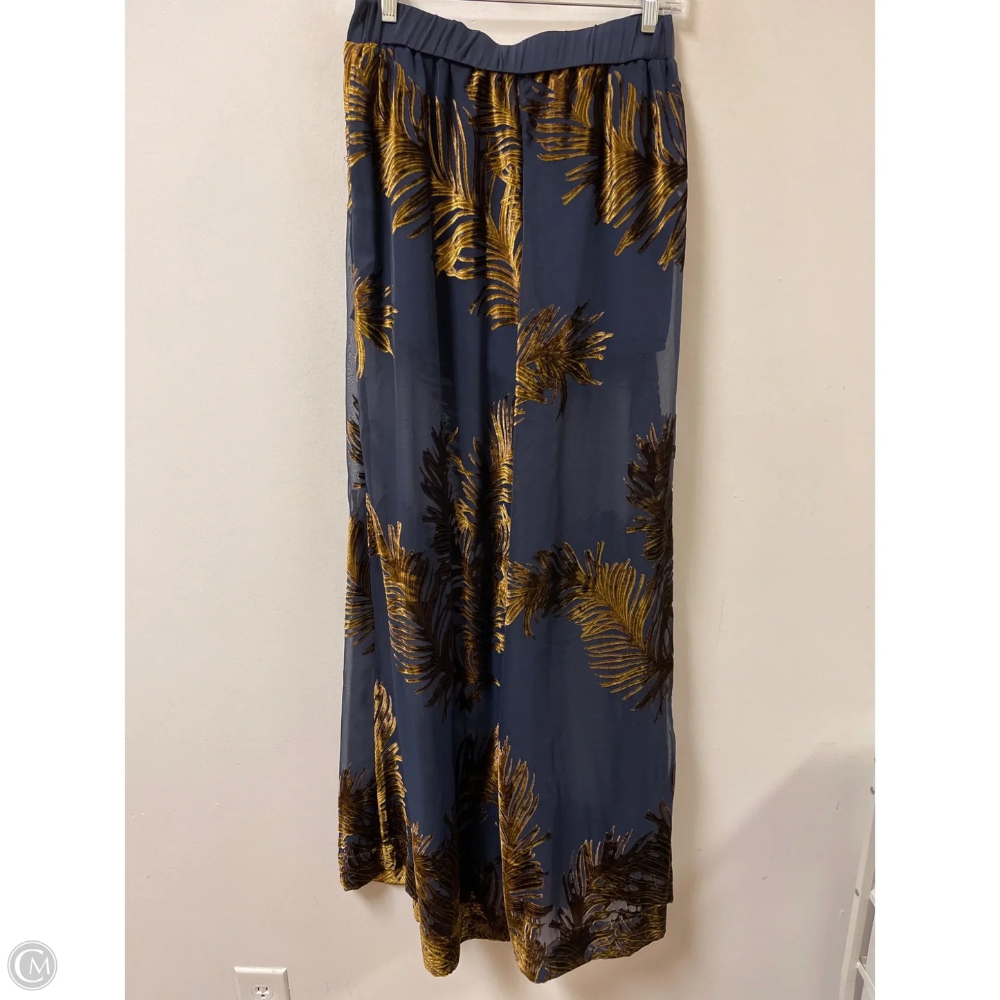 Pants Wide Leg By Karen Millen In Navy, Size: 4