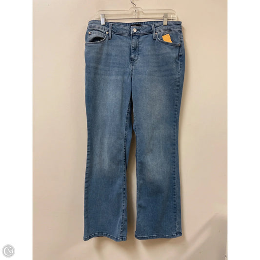 Jeans Boot Cut By Simply Vera In Blue Denim, Size: 12
