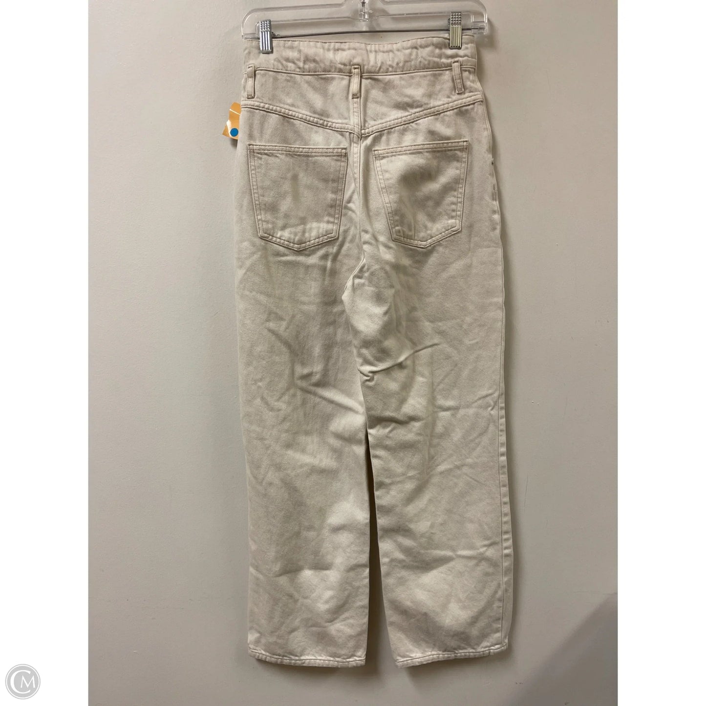 Pants Wide Leg By Mng In Cream, Size: 4