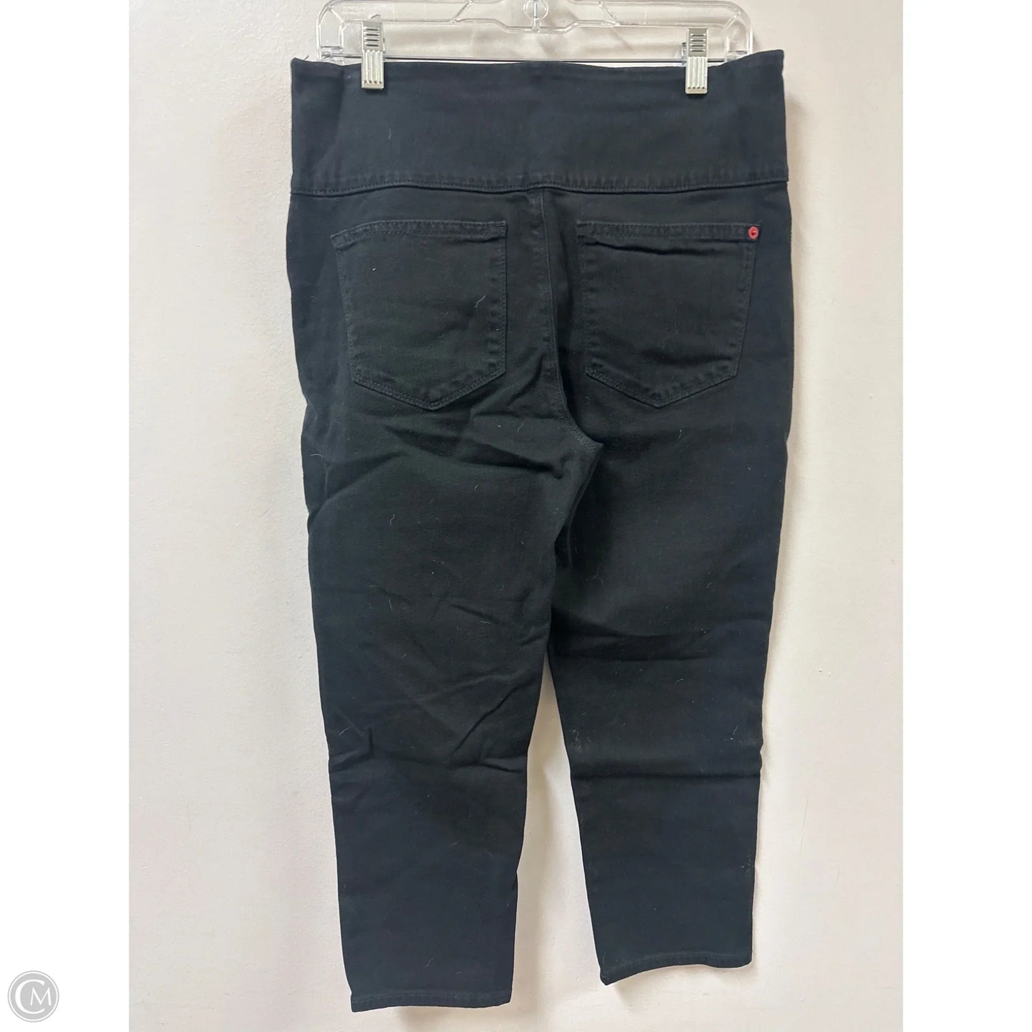 Jeans Skinny By Spanx In Black, Size: 8