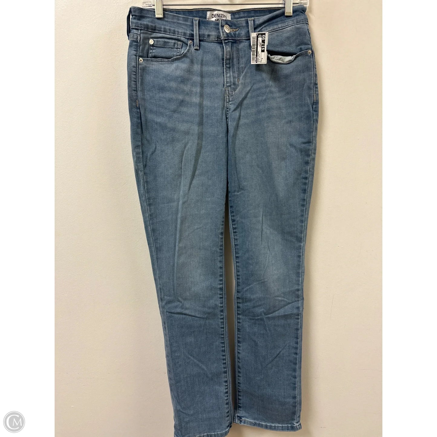 Jeans Skinny By Levis In Blue Denim, Size: 8