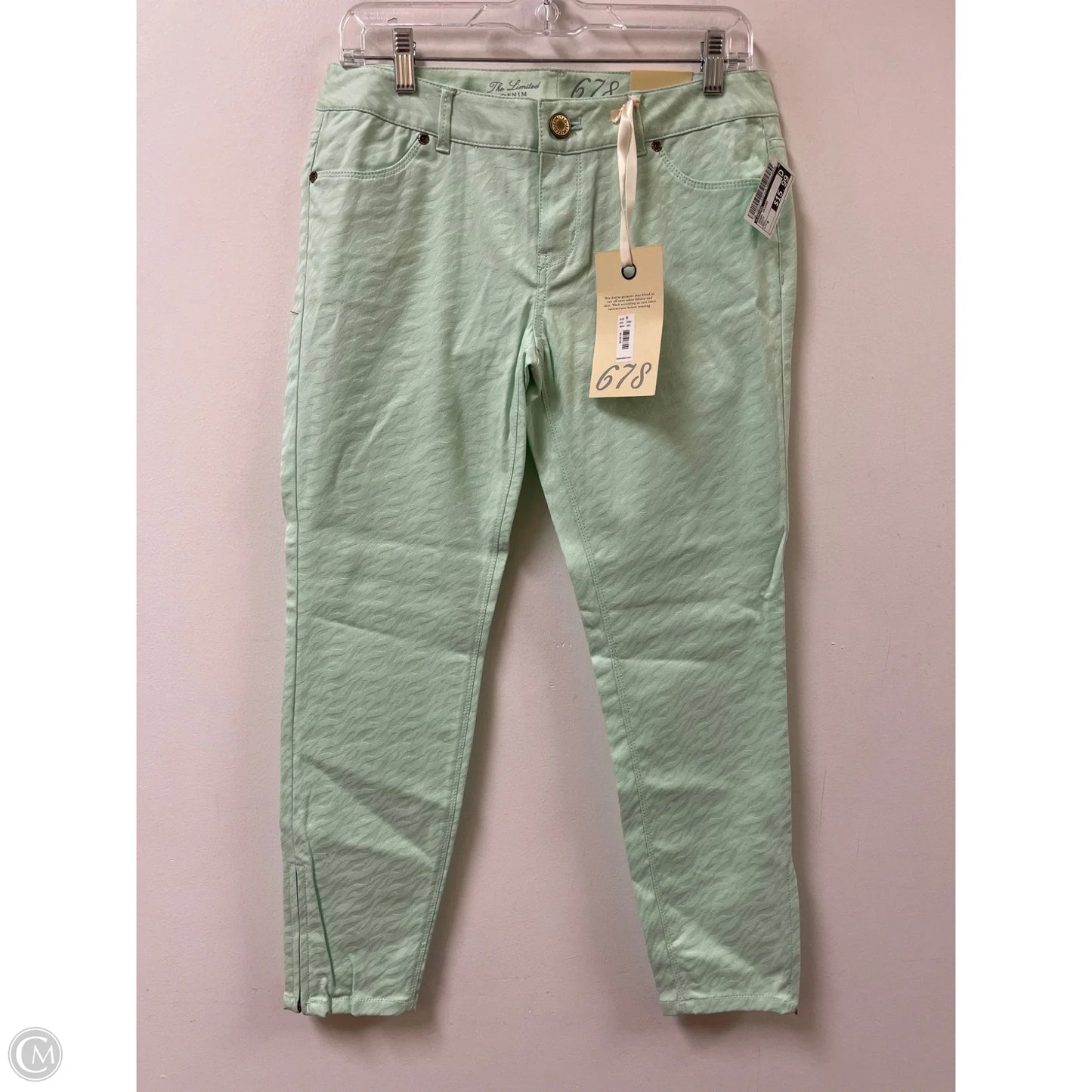 Jeans Skinny By Limited In Green, Size: 6