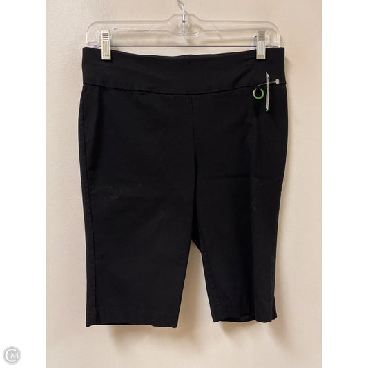 Shorts By Rafaella In Black, Size: 8