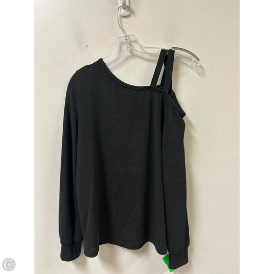 Top Long Sleeve By Shein In Black