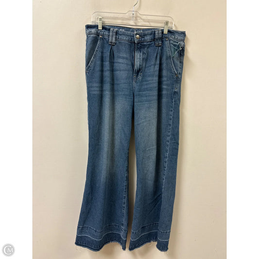 Jeans Wide Leg By Ana In Blue Denim, Size: 12