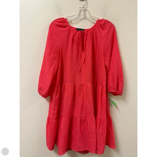Dress Casual Midi By Banana Republic In Pink, Size: Xs