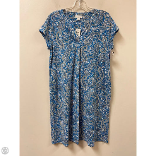 Dress Casual Midi By J. Jill In Floral Print, Size: S
