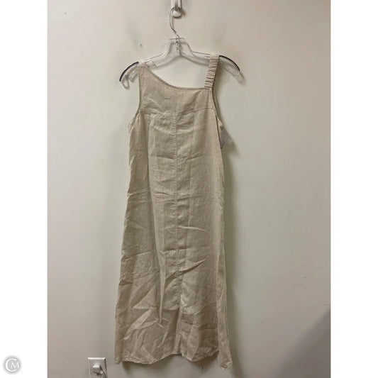 Dress Casual Midi By Grade & Gather In Cream, Size: S