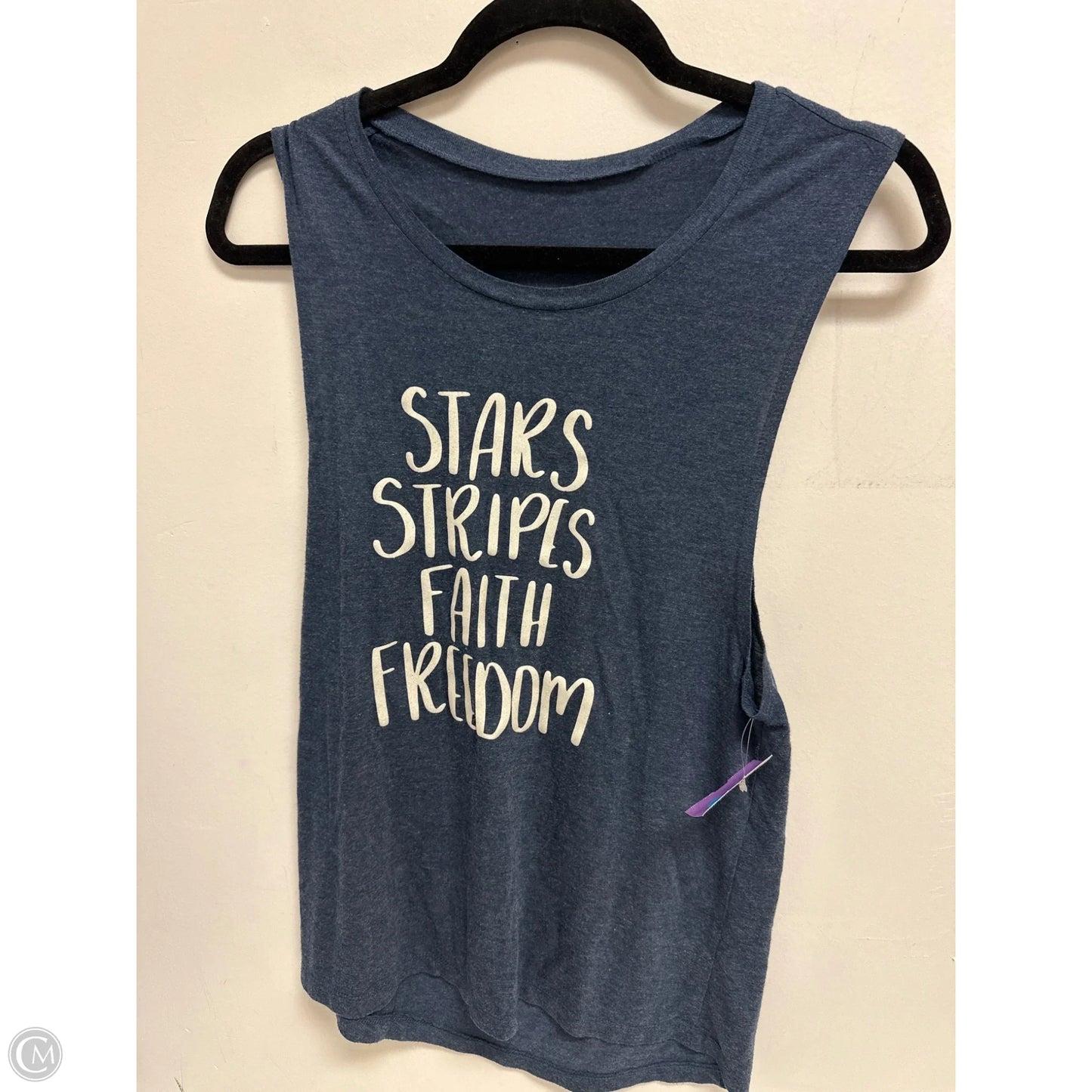 Tank Top By Clothes Mentor In Navy, Size: S