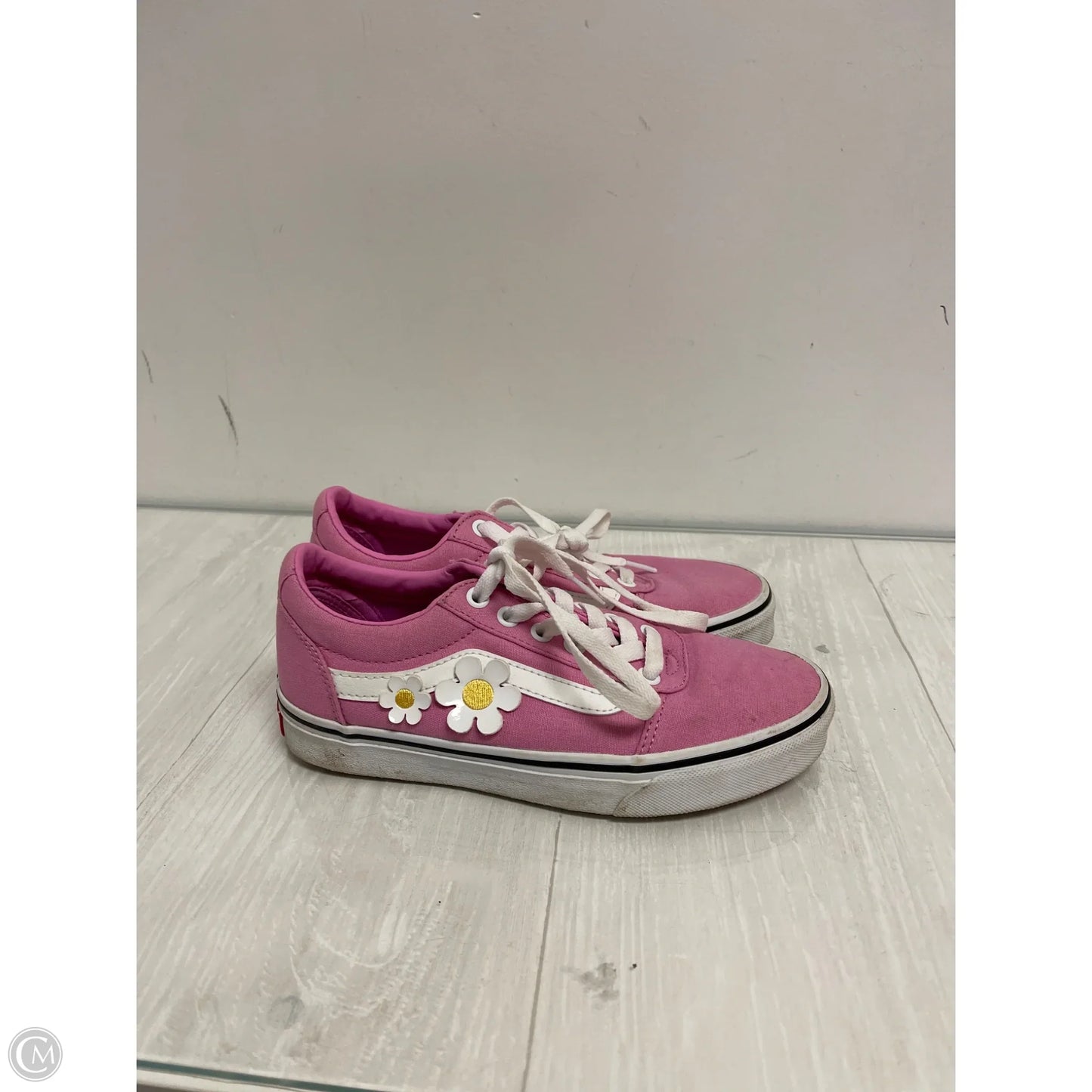Shoes Sneakers By Vans In Pink, Size: 6