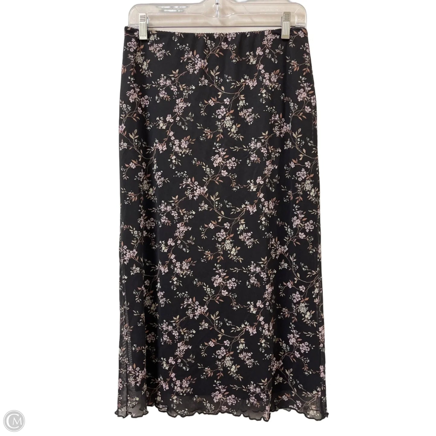 Skirt Midi By Clothes Mentor In Grey, Size: 4