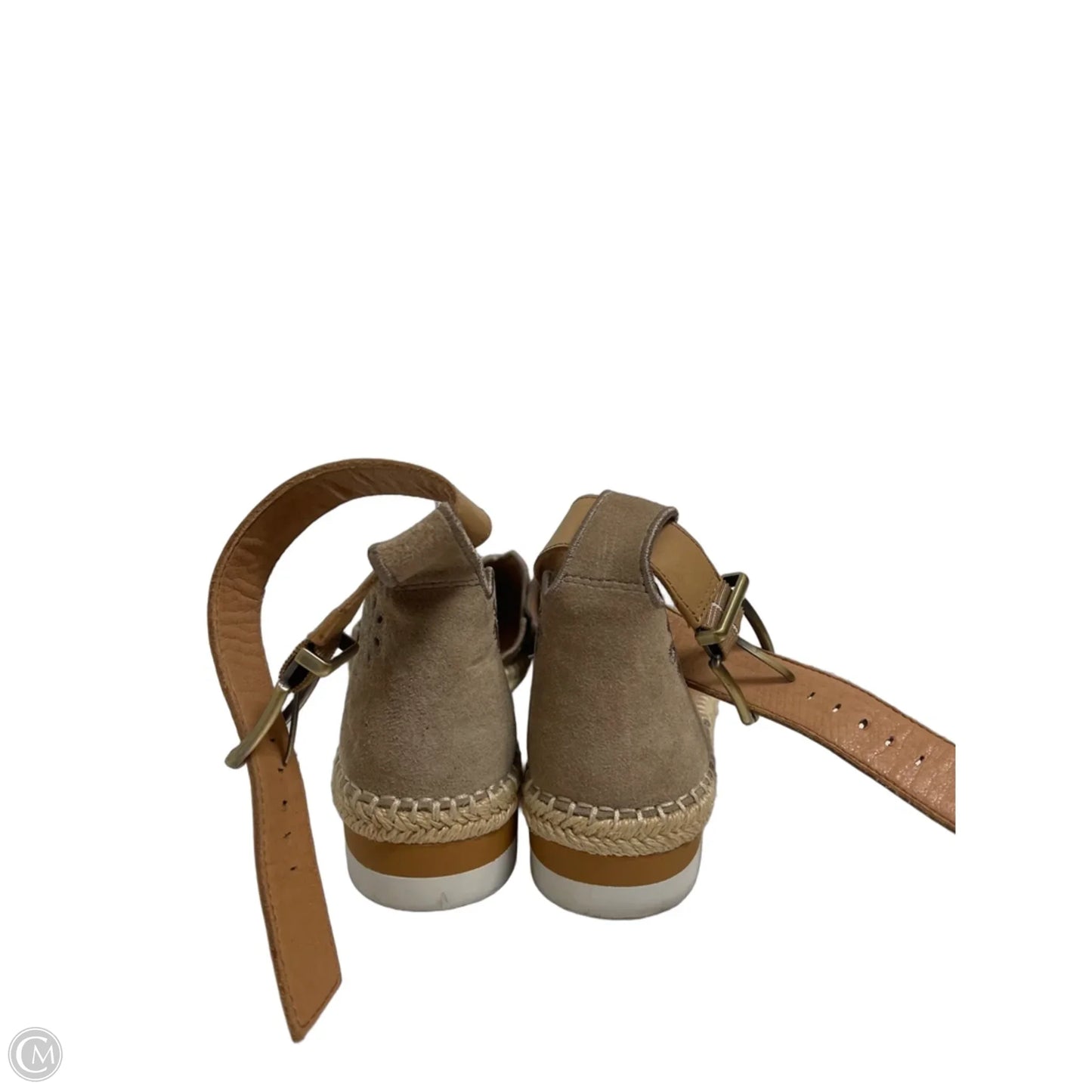 Sandals Flats By Crown Vintage In Tan, Size: 8.5