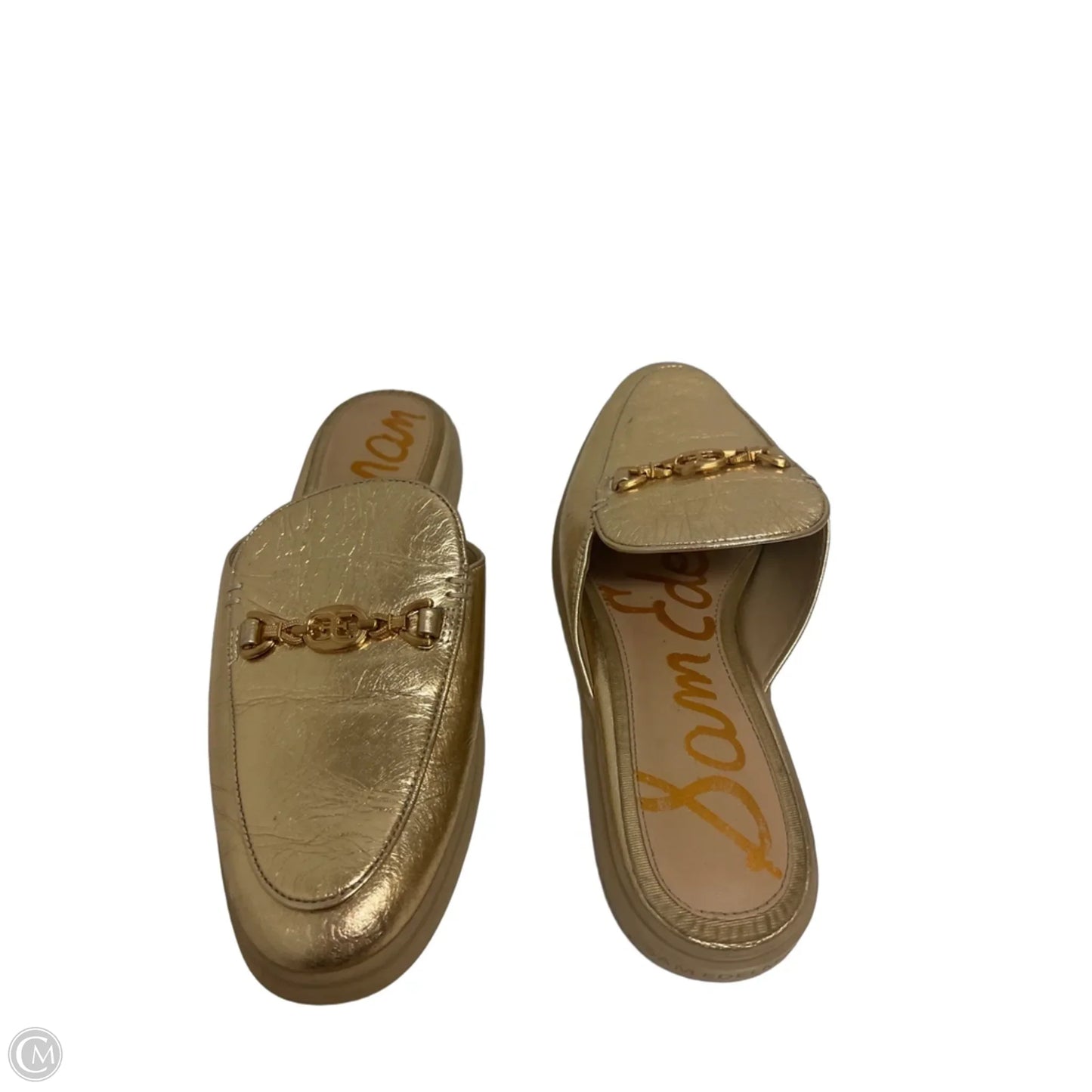 Shoes Flats By Sam Edelman In Gold, Size: 7