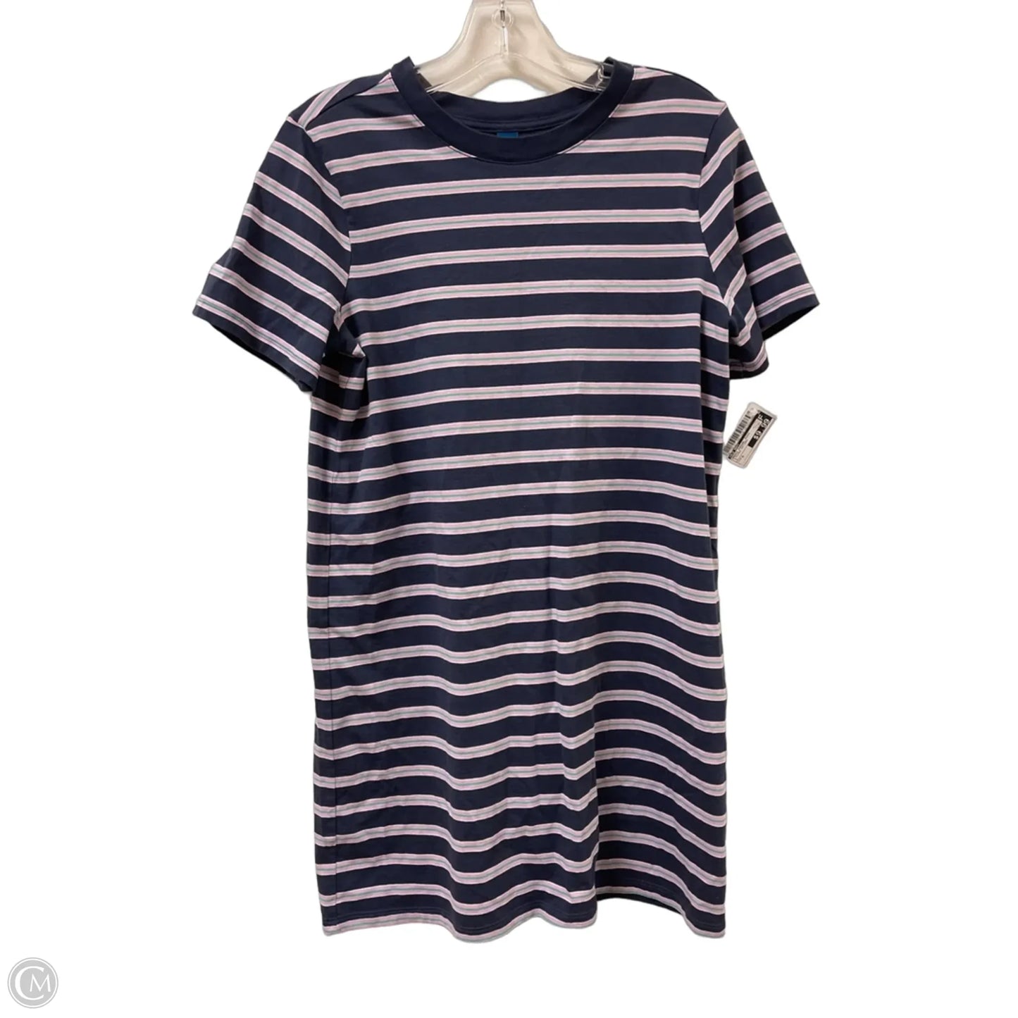 Dress Casual Midi By Old Navy In Striped Pattern, Size: S