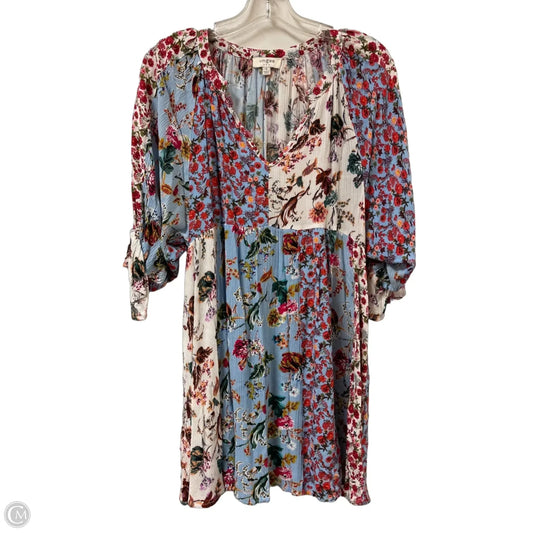 Dress Casual Midi By Umgee In Floral Print, Size: S