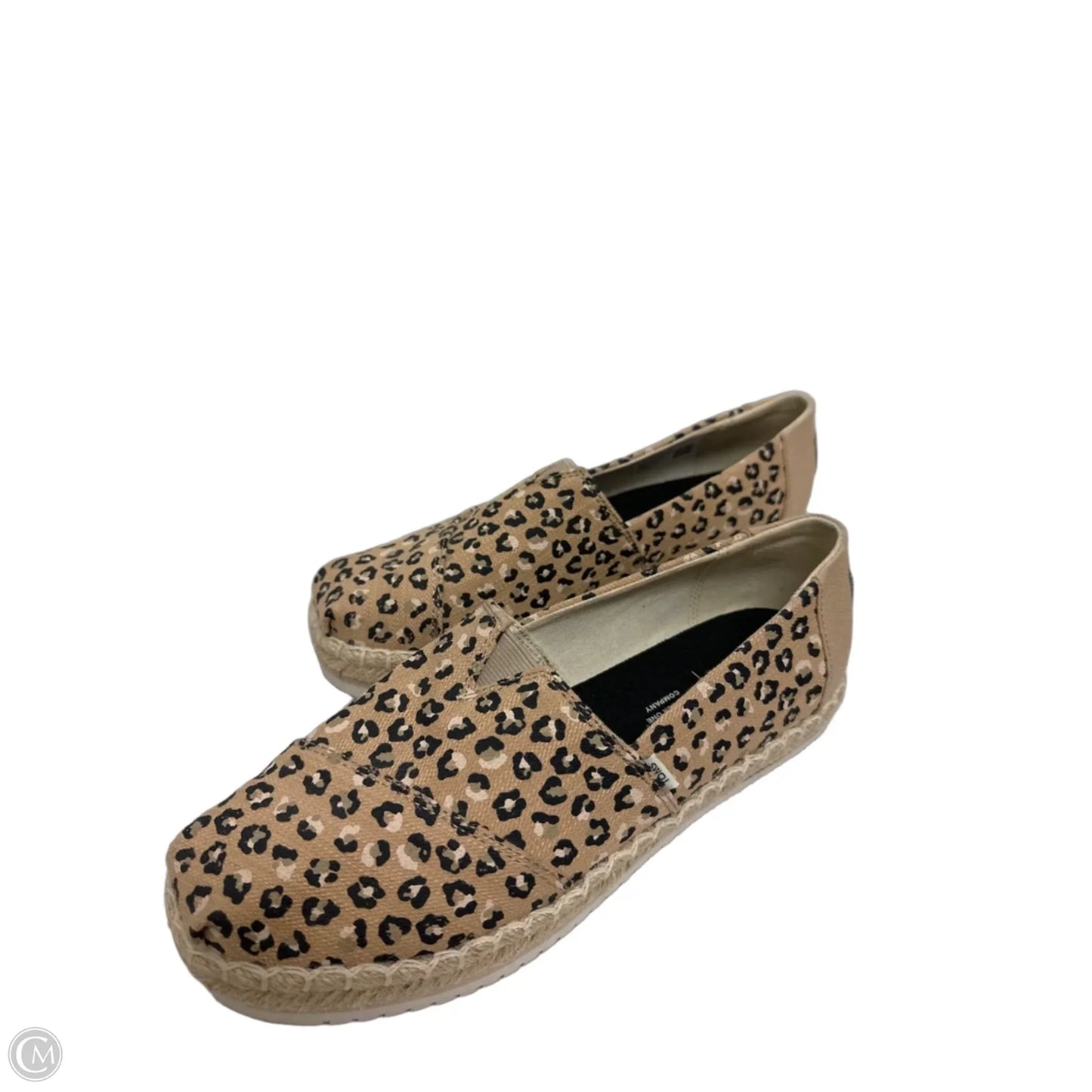 Shoes Flats By Toms In Animal Print, Size: 7