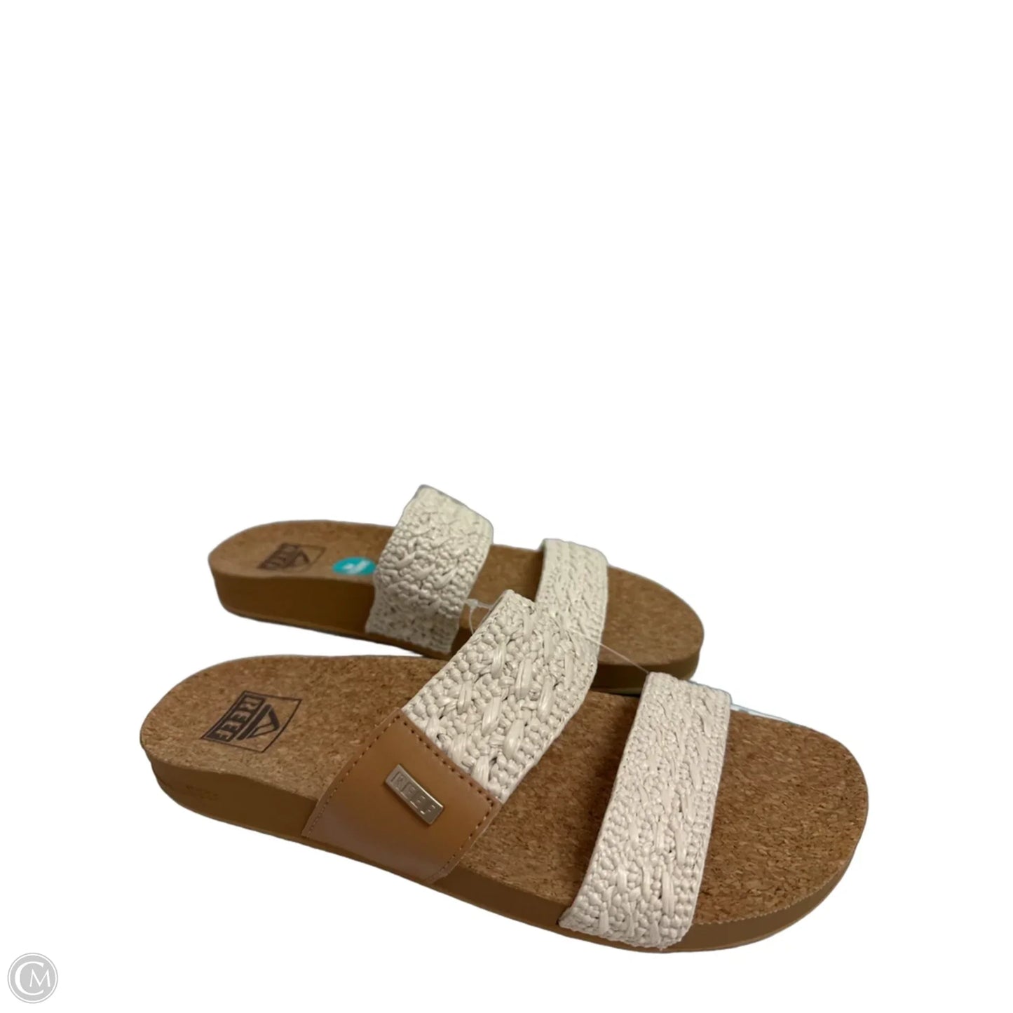 Sandals Flats By Reef In Cream, Size: 7