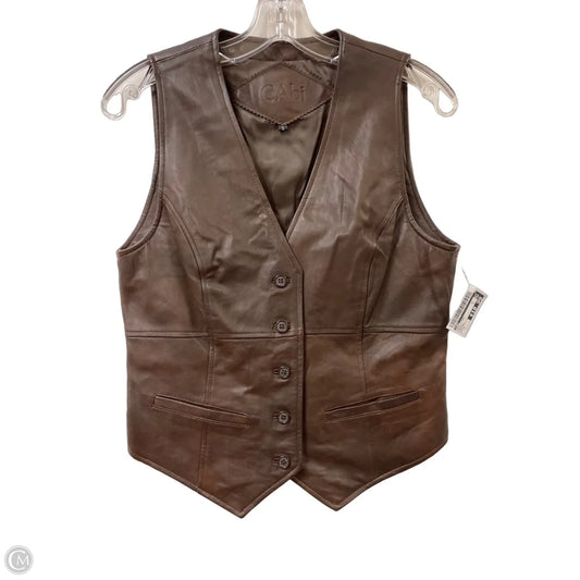 Vest Other By Cabi In Brown, Size: S