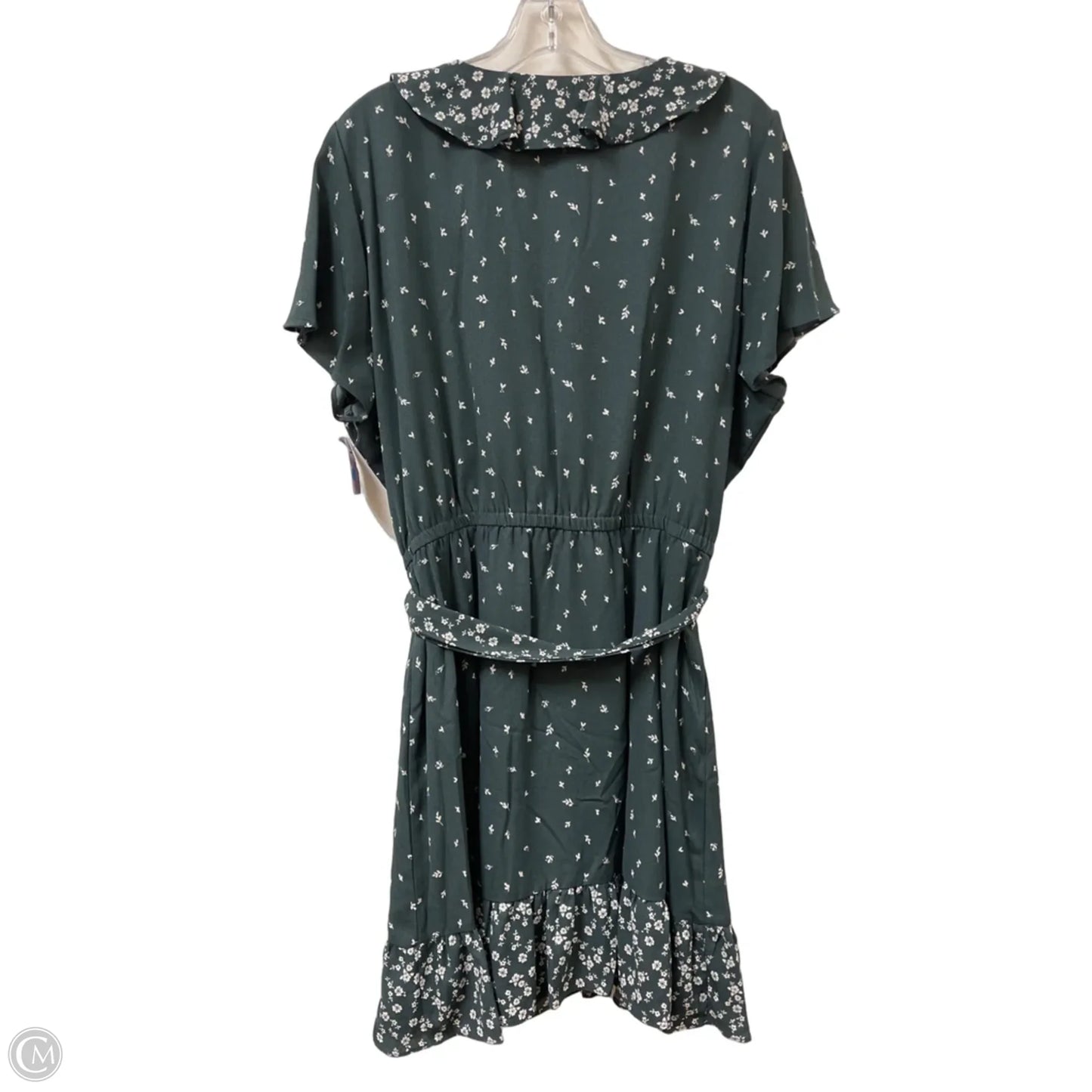 Dress Casual Midi By Lc Lauren Conrad In Grey, Size: 1x