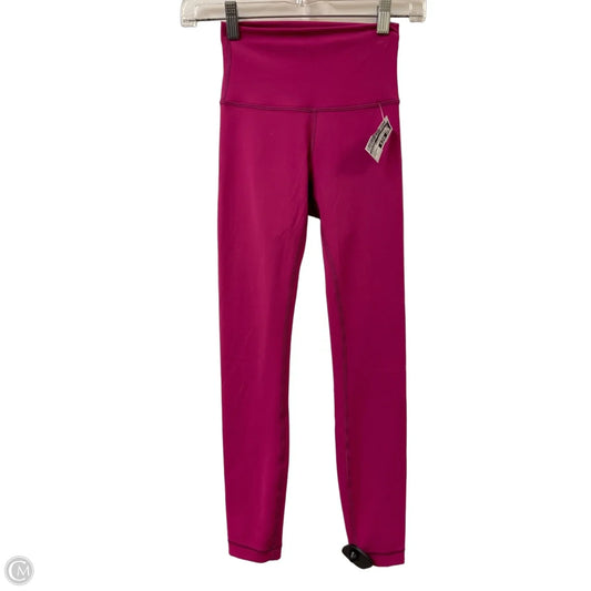 Athletic Pants By Lululemon In Pink, Size: 2