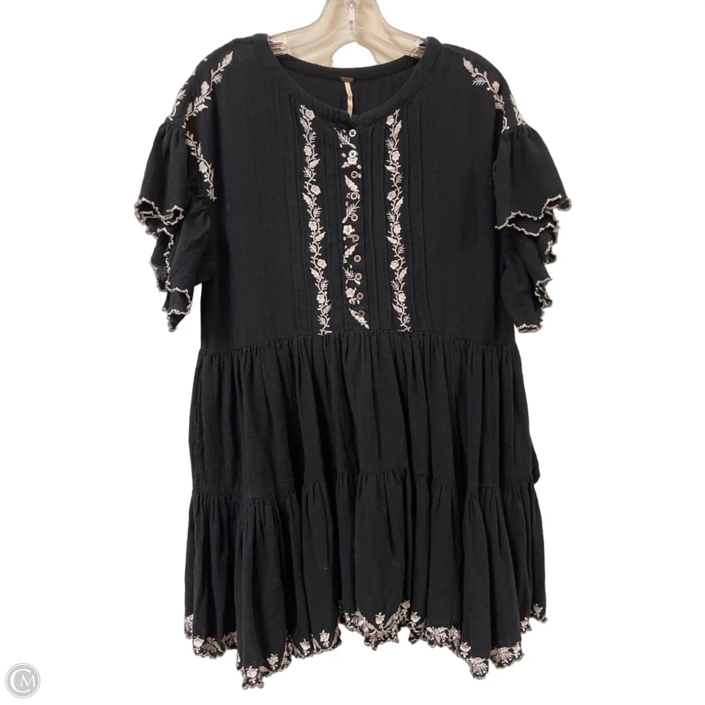 Dress Casual Midi By Free People In Black, Size: S