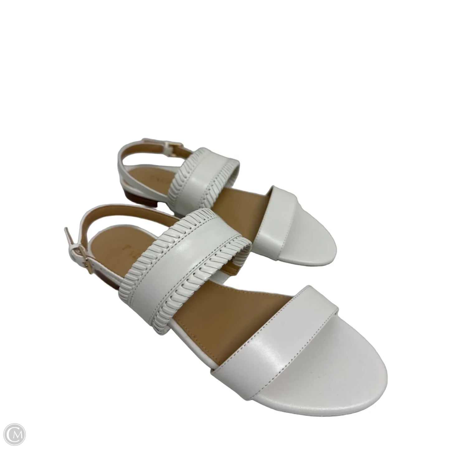 Sandals Flats By Talbots In White, Size: 7.5