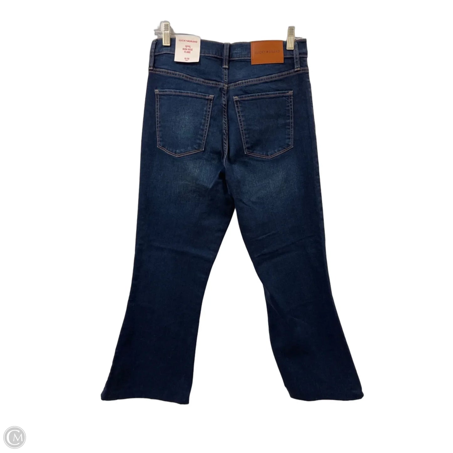 Jeans Flared By Lucky Brand In Blue Denim, Size: 8