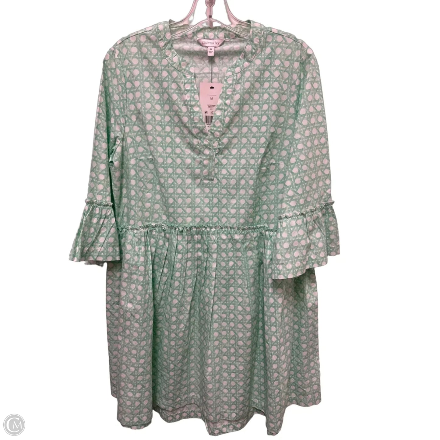 Dress Casual Midi By Crown And Ivy In Green, Size: M
