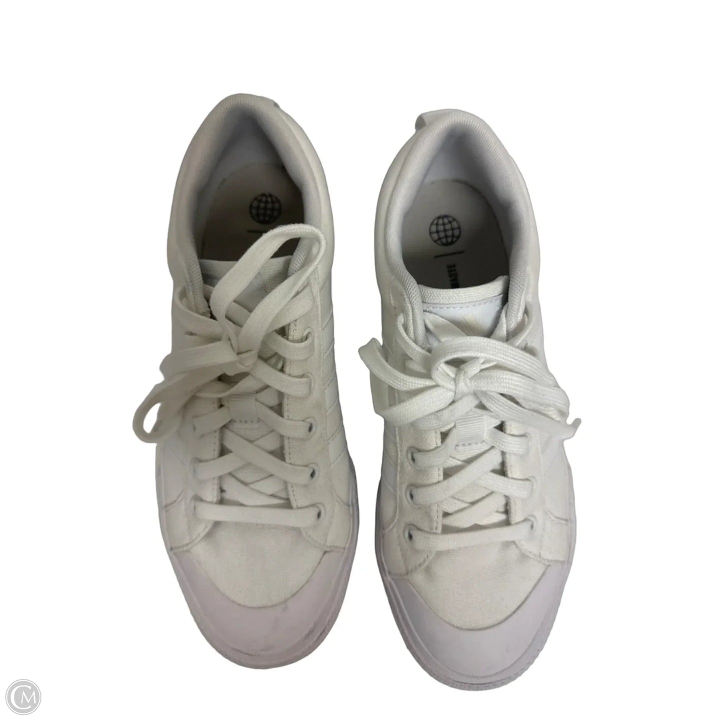 Shoes Sneakers By Adidas In White, Size: 9
