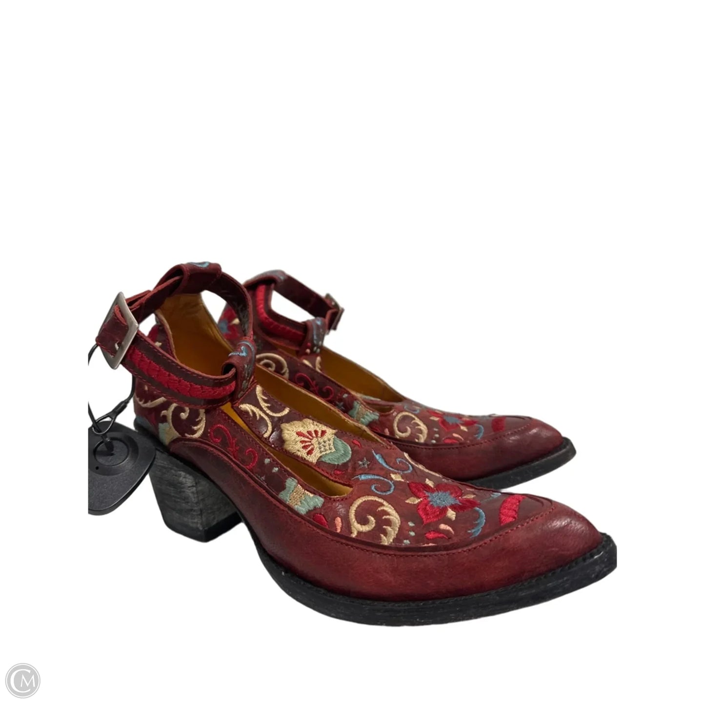 Boots Ankle Heels By Old Gringo In Red, Size: 7