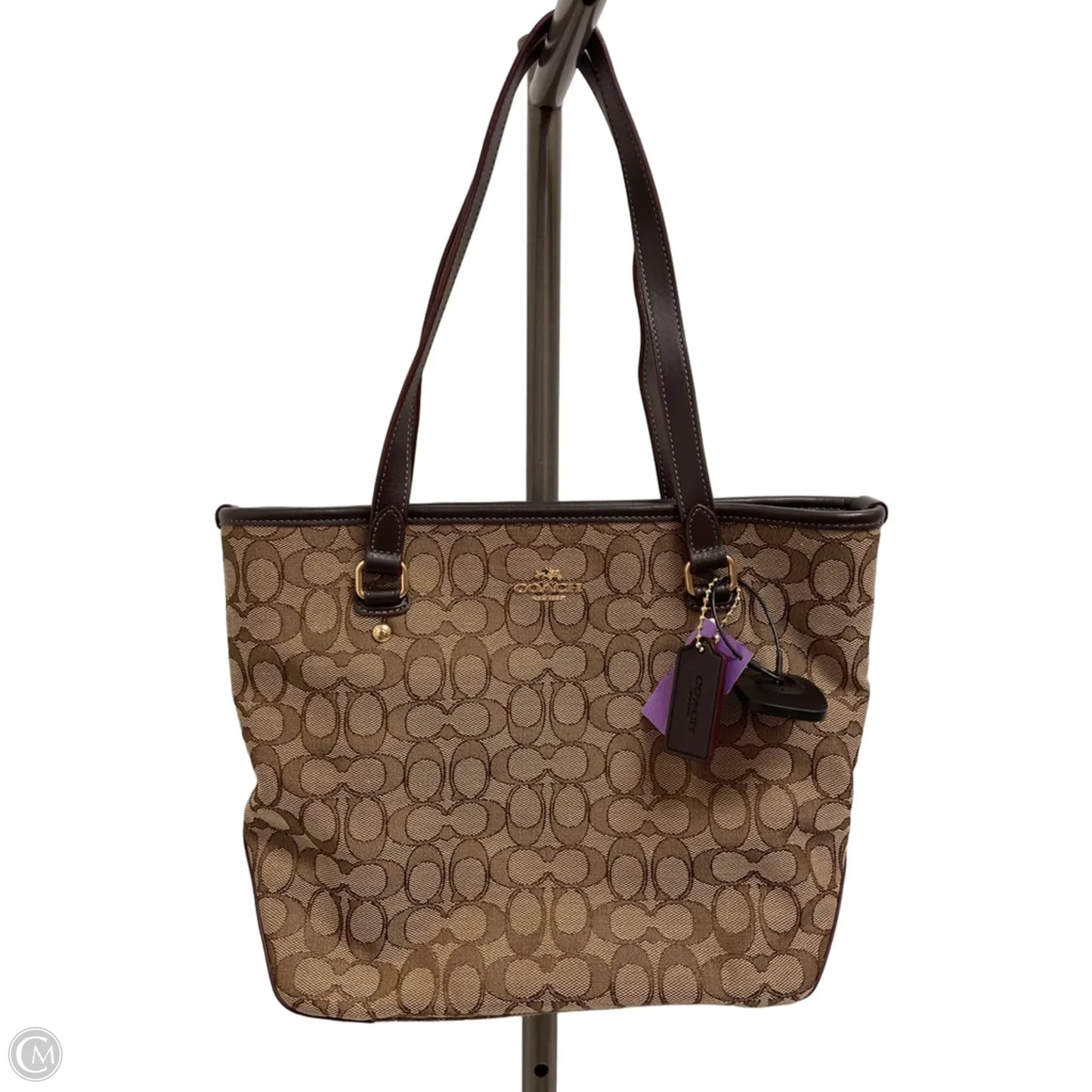 Handbag Designer By Coach, Size: Medium