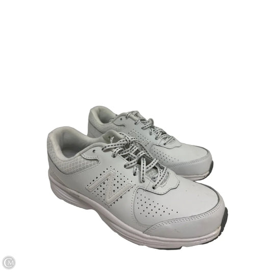 Shoes Athletic By New Balance In White, Size: 8