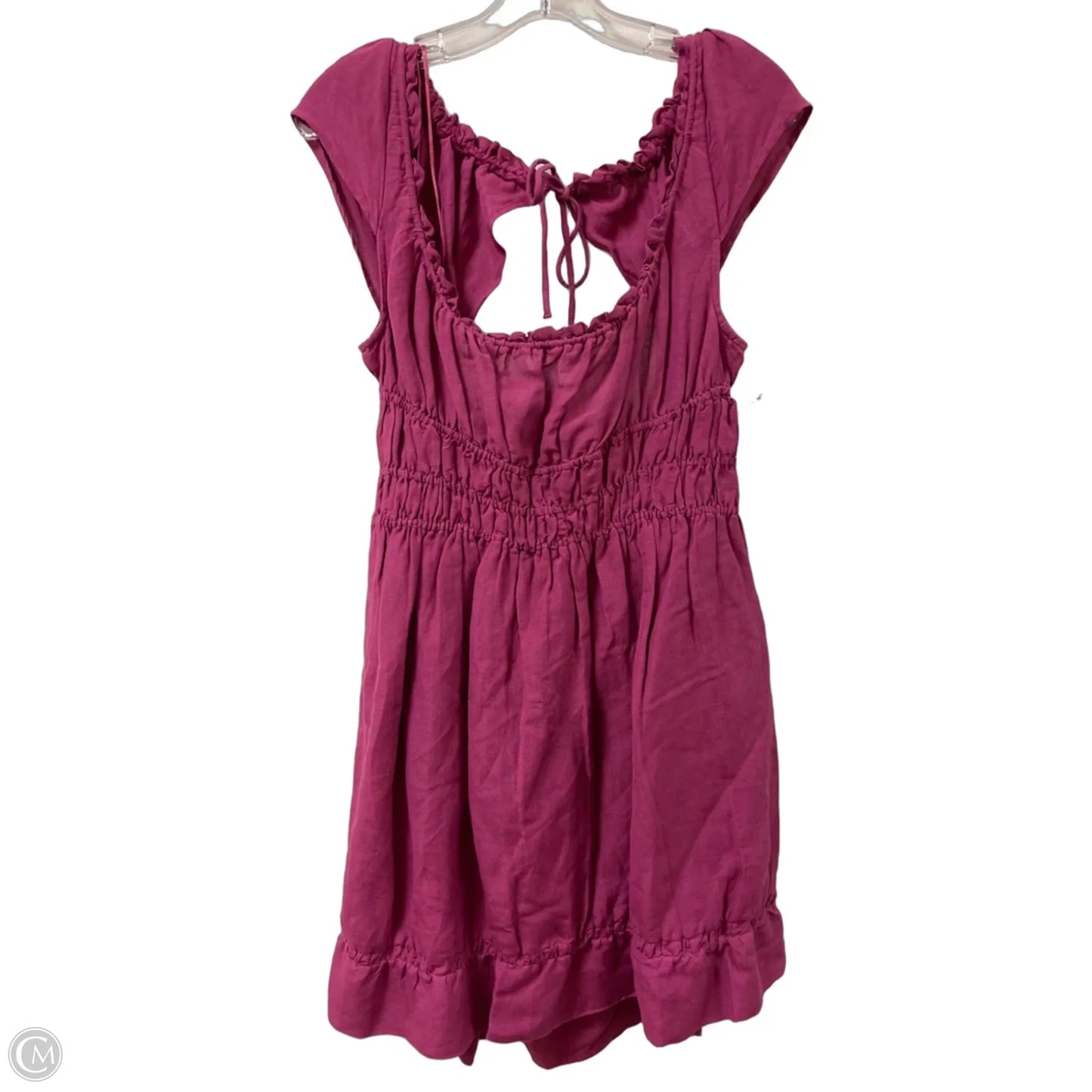 Dress Casual Midi By Anthropologie In Purple, Size: M