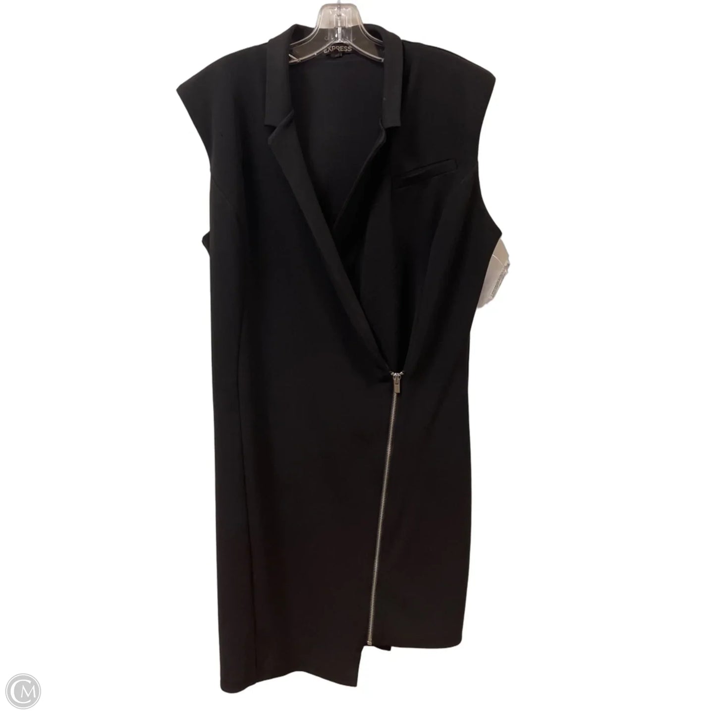 Dress Work By Express In Black, Size: L