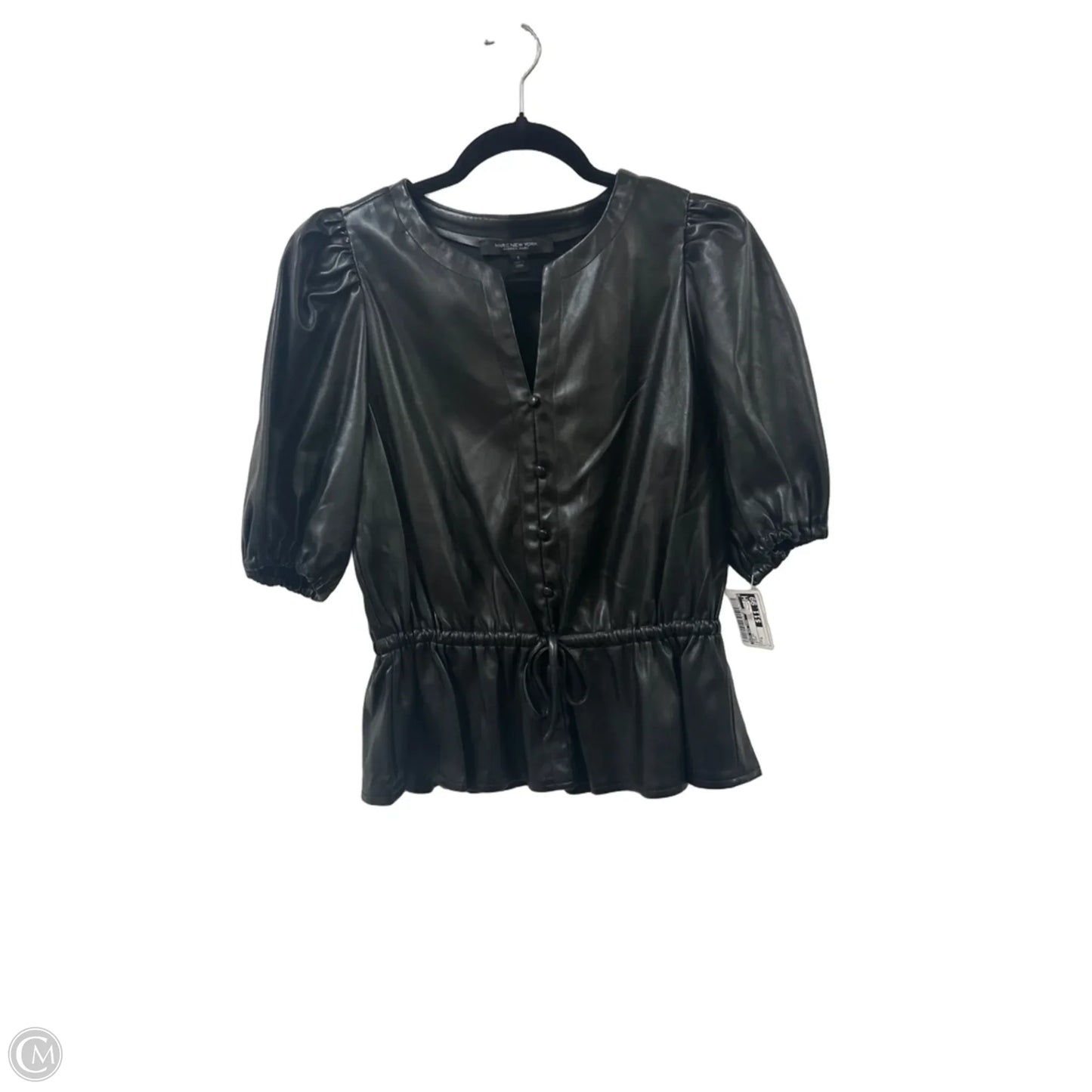 Top Short Sleeve By Marc New York In Black, Size: S