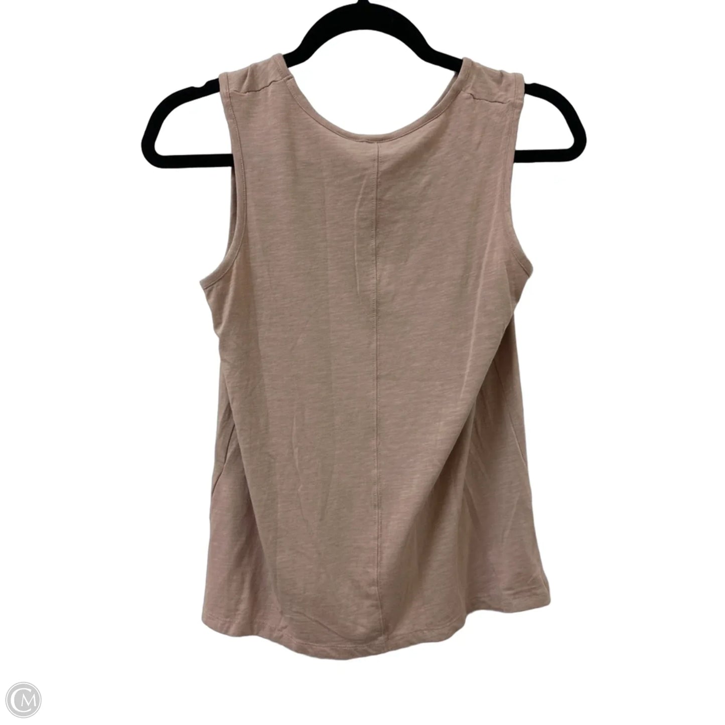 Top Sleeveless By Max Studio In Tan, Size: S