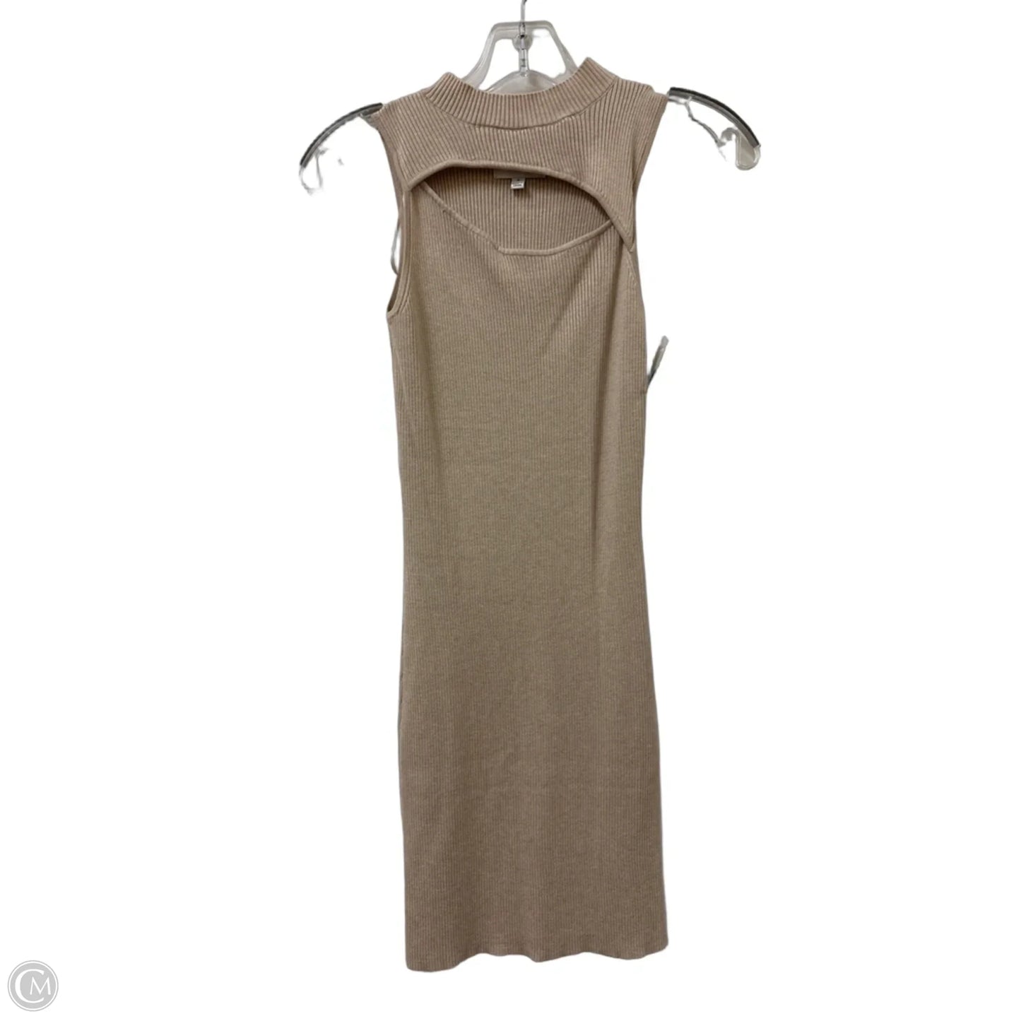 Dress Casual Midi By Pink Rose In Cream, Size: S