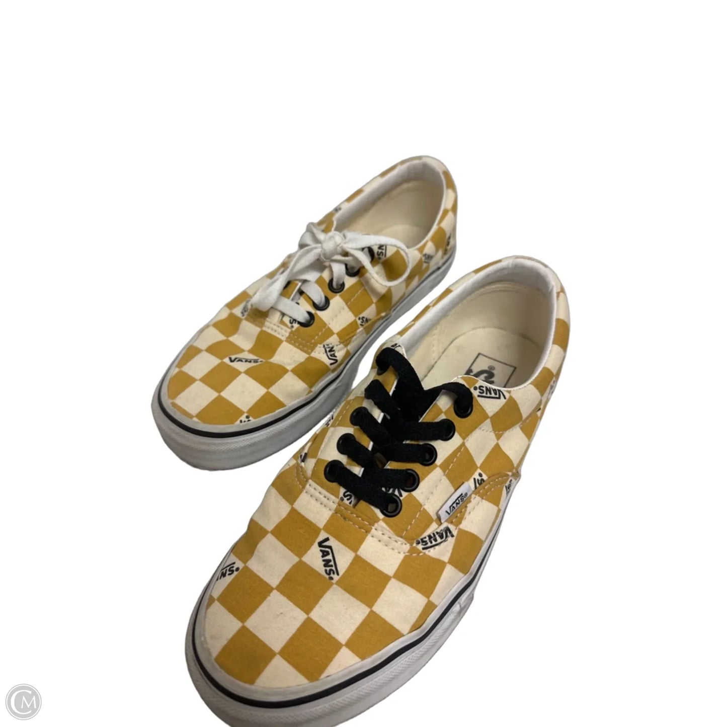 Shoes Sneakers By Vans In Yellow, Size: 9
