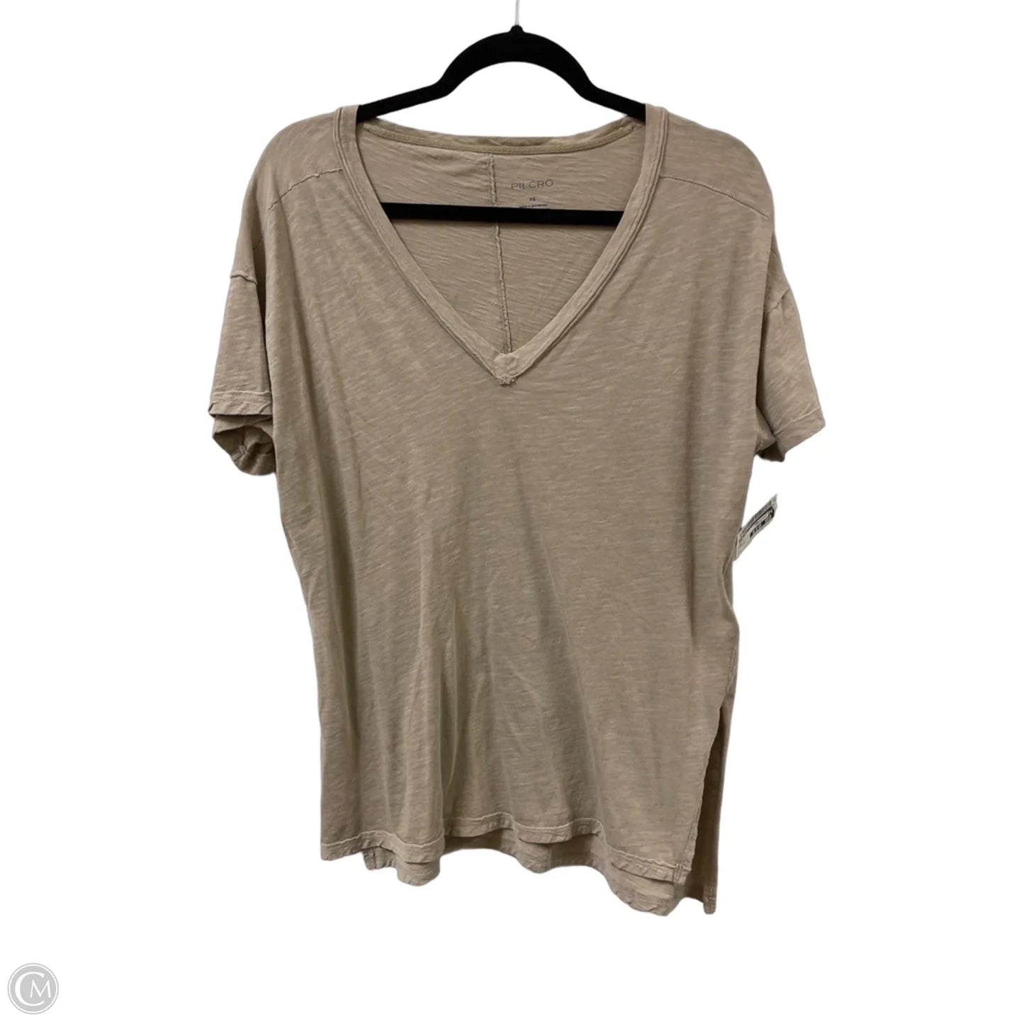 Top Short Sleeve By Pilcro In Brown, Size: Xs